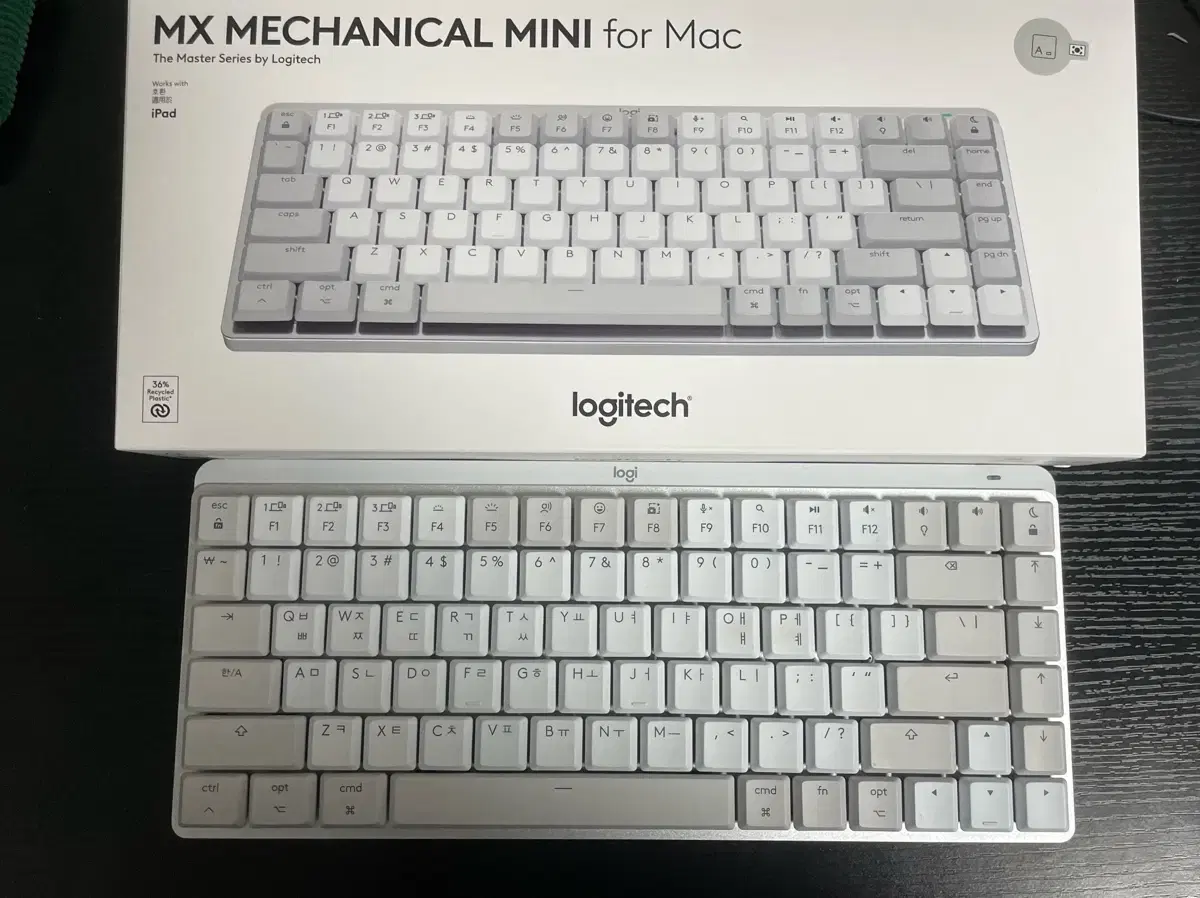 로지텍 mx mechanical mini for mac 풀박